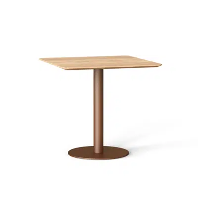 Image for Flamingo indoor dining table with square top 80x80x76