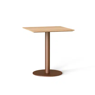 Immagine per Flamingo indoor dining table with square top 70x70x76