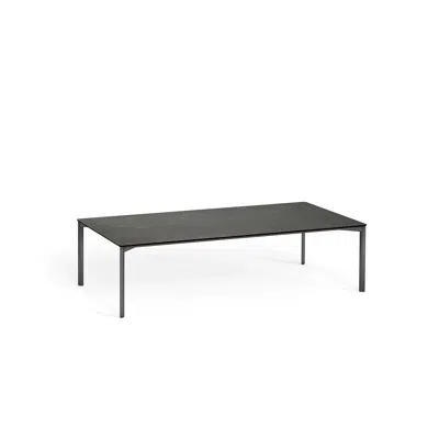 Image pour Bare rectangular coffee table 130x70x35