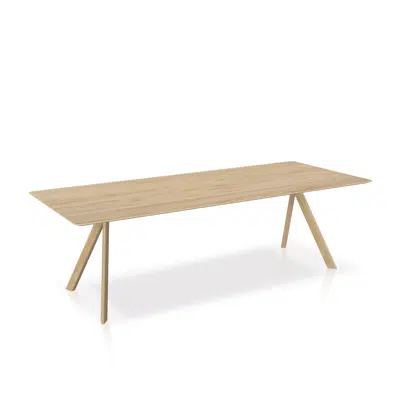 Image for Atrivm indoor rectangular dining table 240x98x75