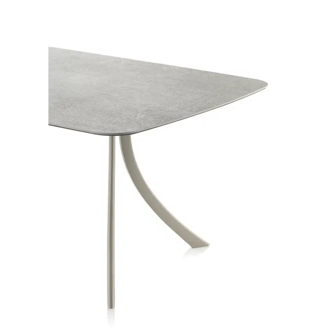Falcata outdoor rectangular dining table 360x98x74