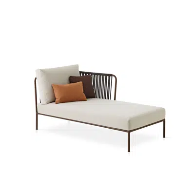 Image for Nido hand-woven right chaise longue module C274 T