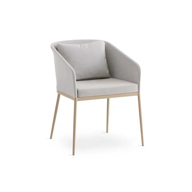 BIM objects - Free download! Senso chairs dining armchair C190 | BIMobject