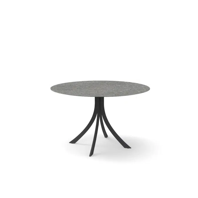 Falcata outdoor round dining table 