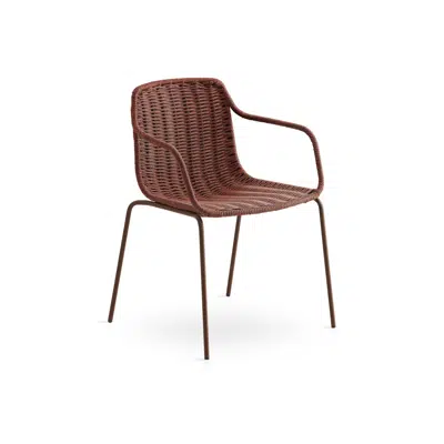 Image for Lapala hand-woven dining armchair C596 T