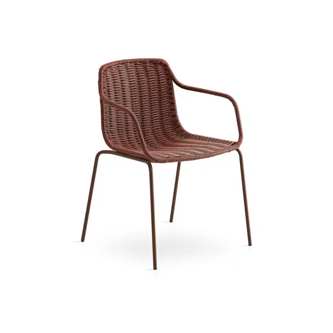 Lapala hand-woven dining armchair C596 T