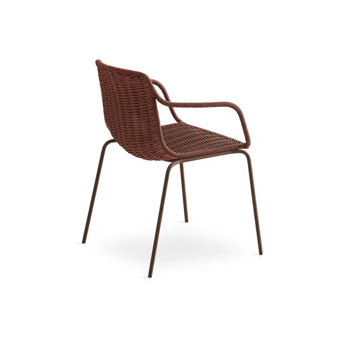 Lapala hand-woven dining armchair C596 T