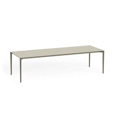 Nude rectangular dining table 280x100x74图像