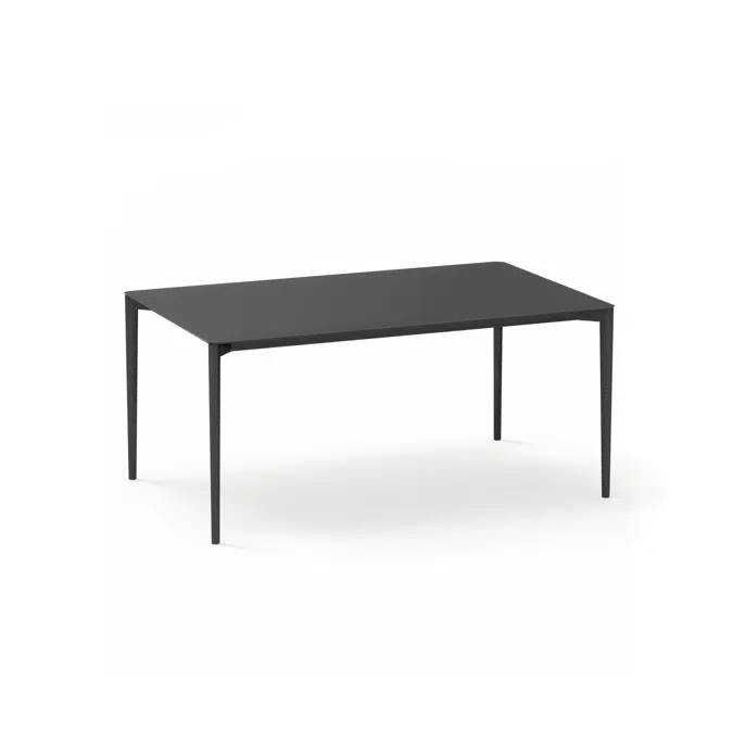 Nude rectangular dining table 160x100x74