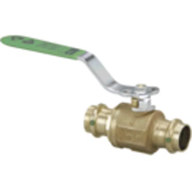 BIM objects Free download! ProPress Ball Valve Zero Lead Bronze