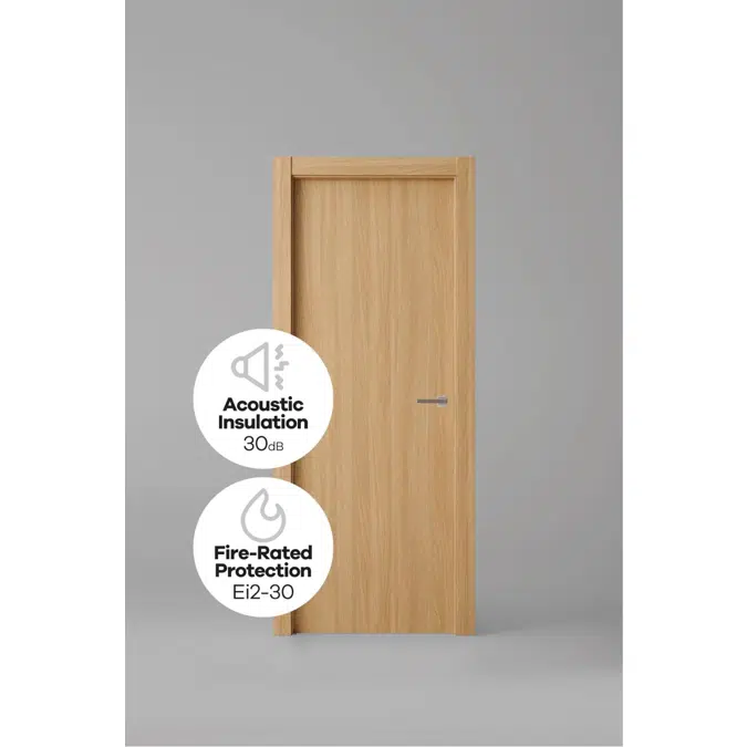 Fire Door - EI2 30 C5 - 30dB - Mod.: 1000 - Puertas Perciber