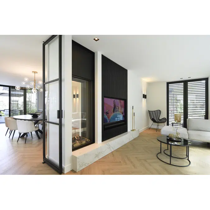 Sky Large Tunnel Fireplace