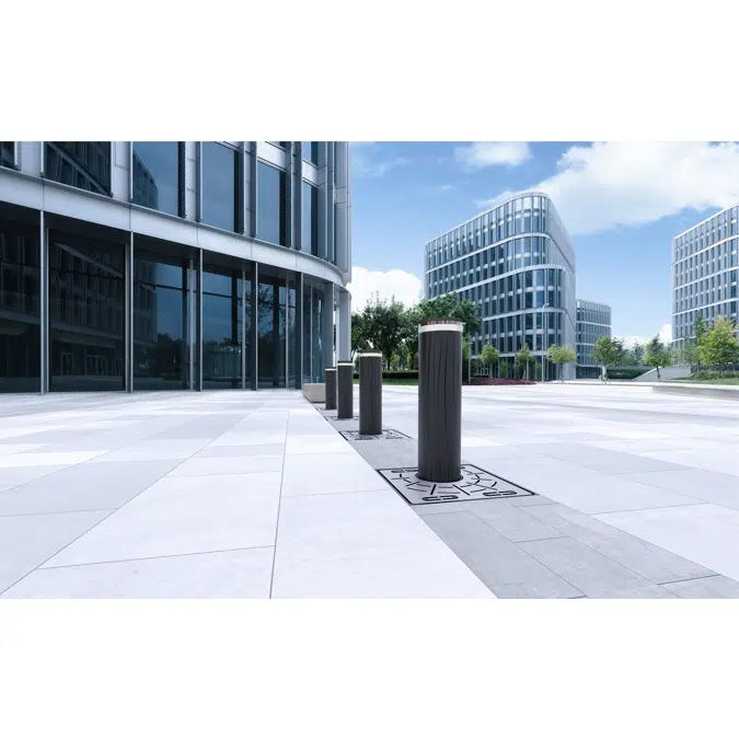 FAAC JS 80 HA Retractable security bollard