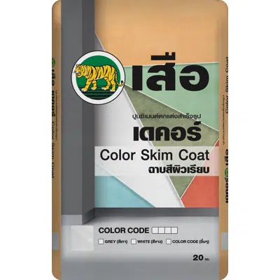 Image pour TIGER DECOR Color Skim Coat (OR03)