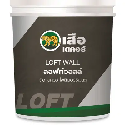 billede til TIGER DECOR Polymer Cement for Loft Wall