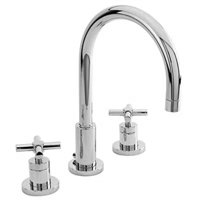 kép a termékről - Newport Brass 990 East Linear Double Handle Widespread Bathroom Faucet