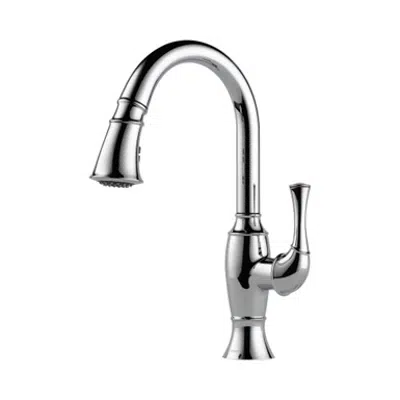 afbeelding voor Brizo 63003LF Talo Single Handle Pull-Down Kitchen Faucet