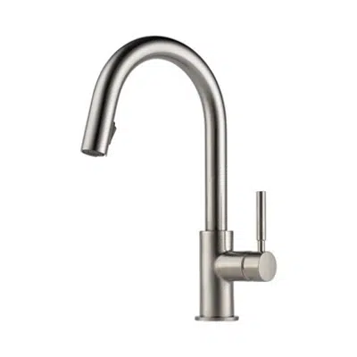 afbeelding voor Brizo 63020LF Solna Single Handle Pull-Down Kitchen Faucet