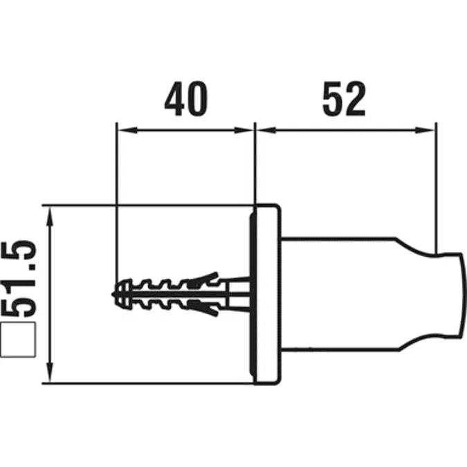 Accessories, Wall connection elbow