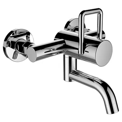 imazhi i arwa-twin, Wall-mounted basin faucet, projection 175 mm