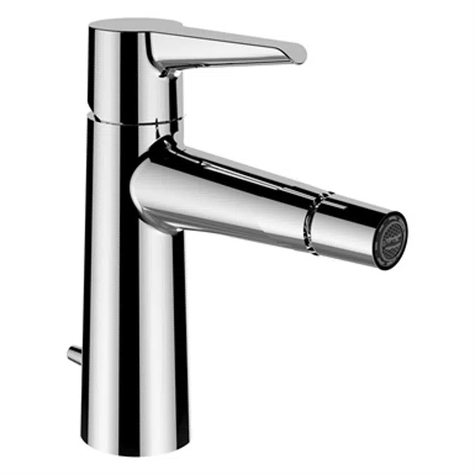 arwa-pure, Bidet faucet, Eco+, projection 121 mm, w. pop-up waste