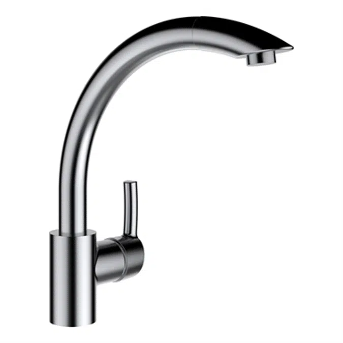 arwa-surf, Kitchen faucet, Projection 225 mm, swivel spout, w. pull-out spout, stainless steel