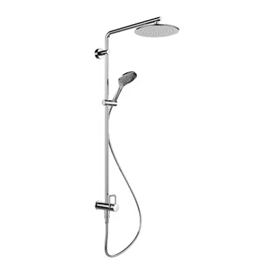 изображение для arwa-twin, Showerstation 1-Point, rainshower, handshower, 1 flexible hose and diverter