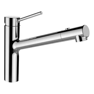 Image for arwa-twinplus, Kitchen faucet, Projection 225 mm, swivel spout, pull-out spray