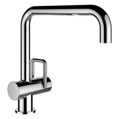 arwa-twin, Kitchen faucet swivel spout, stainless steel图像