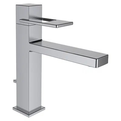 изображение для arwa-quadriga, Basin faucet, Projection 140 mm, fixed spout, pop-up waste, stainless steel