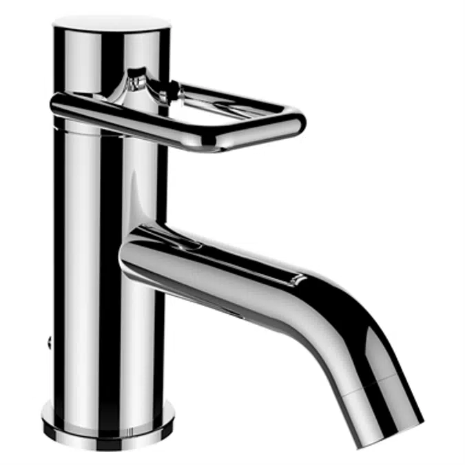 BIM objects - Free download! arwa-twin, Basin faucet with projection ...