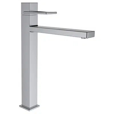 изображение для arwa-quadriga, Column basin faucet, Projection 190 mm, fixed spout, w/o pop-up waste, stainless steel