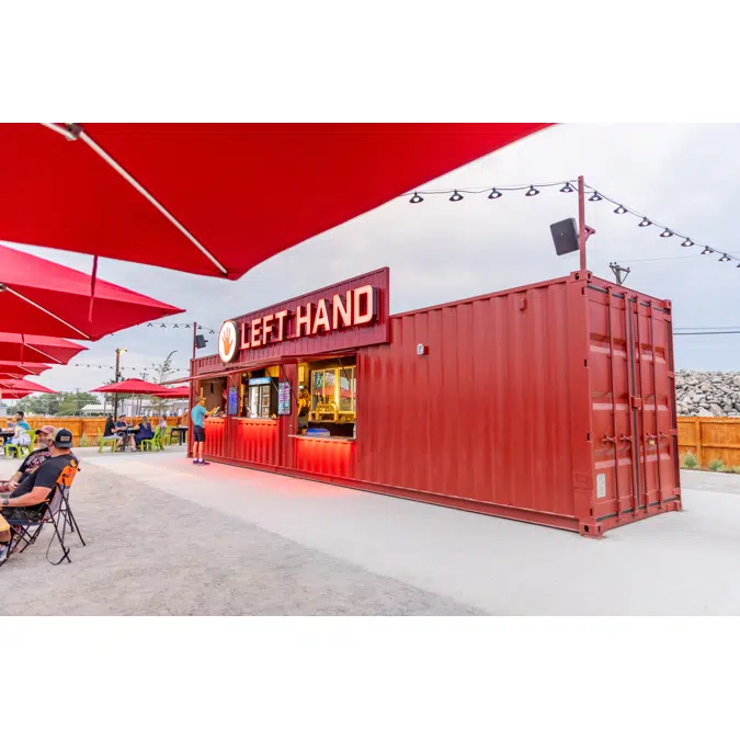 40' BeerCan (Shipping Container Bar)