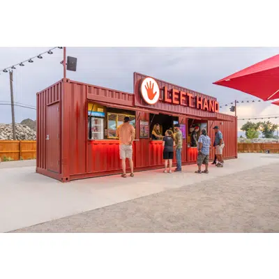 afbeelding voor 40' BeerCan (Shipping Container Bar)