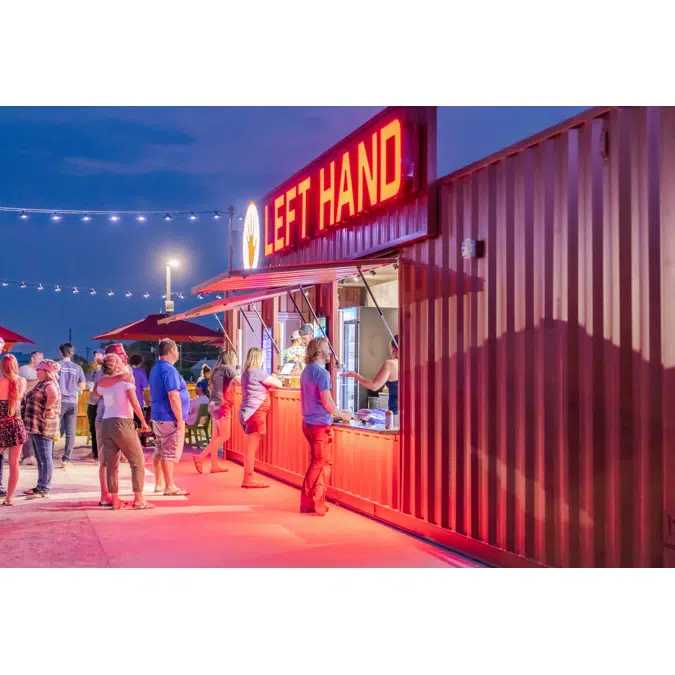 40' BeerCan (Shipping Container Bar)