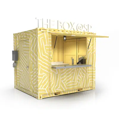 imazhi i 10' ConcessionBox Pro (Shipping Container Structure)