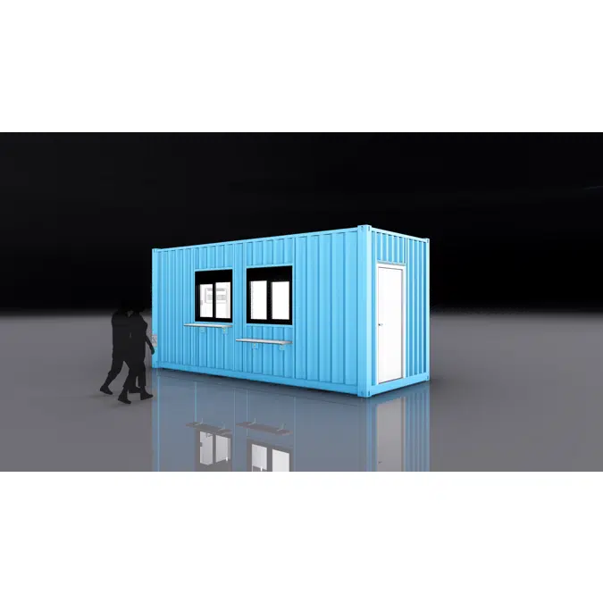 20' ConcessionBox Pro (Shipping Container Structure)