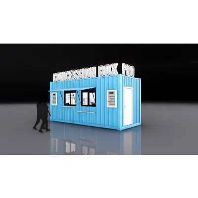 Image for 20' ConcessionBox Pro (Shipping Container Structure)