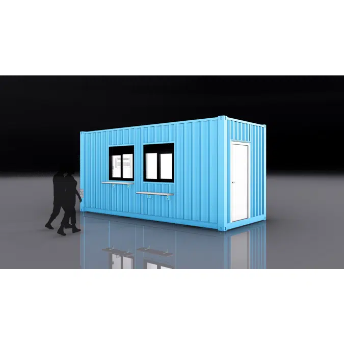 20' ConcessionBox Pro (Shipping Container Structure)