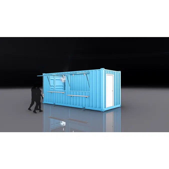 20' ConcessionBox (Shipping Container Structure)