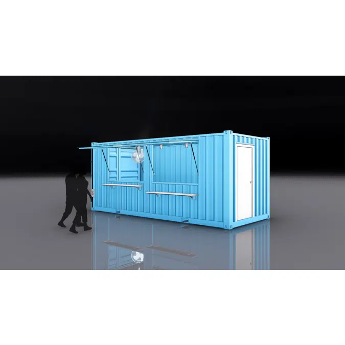 20' ConcessionBox (Shipping Container Concession Stand)