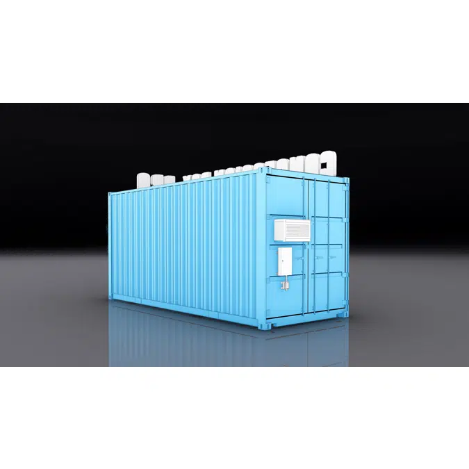 20' ConcessionBox Pro + Plumbing (Shipping Container Structure)