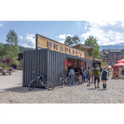 afbeelding voor 40' KitchenBox (Shipping Container Structure)