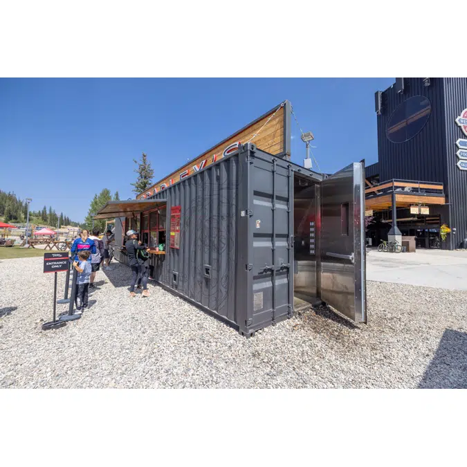 40' KitchenBox (Shipping Container Structure)