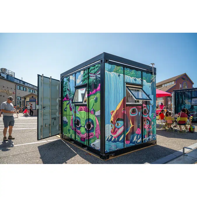 10' RetailBox (Shipping Container Structure)