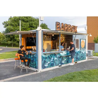 20' BeerCan Pro (Shipping Container Bar) için görüntü