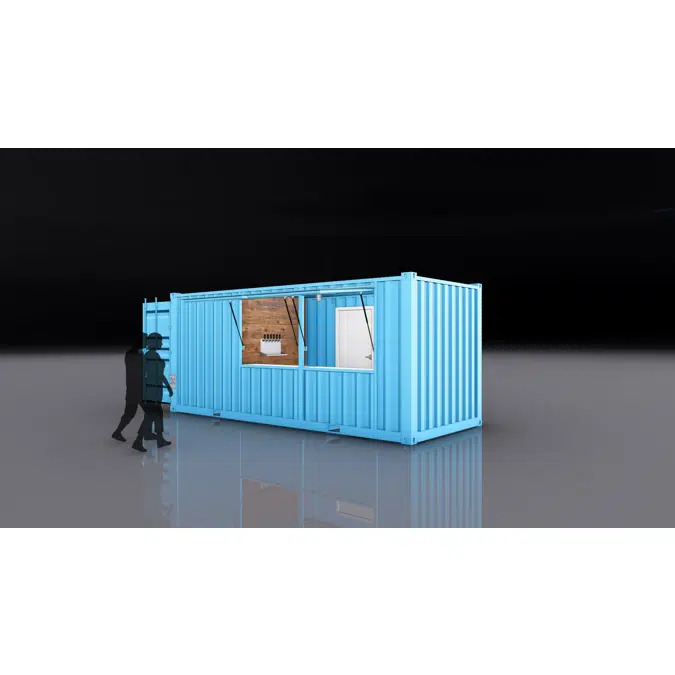 20' BeerCan (Shipping Container Bar)