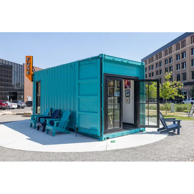 20' RetailBox (Shipping Container Structure)