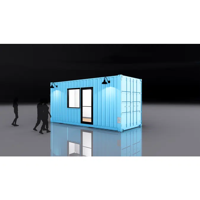 20' RetailBox (Shipping Container Structure)