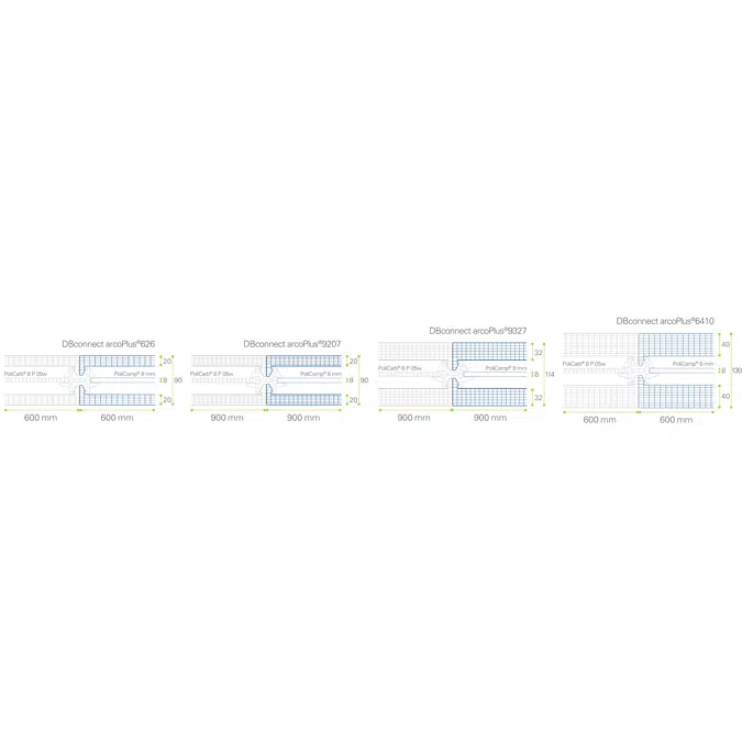 POLYCARBONATE arcoPlus®DB connect CURTAIN WALLS